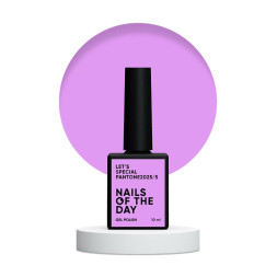 Гель-лак Nails Of The Day Lets Special Pantone2025/5 лавандово-розовый 10 мл