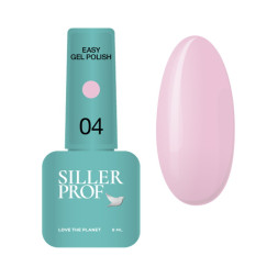 Гель-лак однофазний Siller Professional Easy Gel 04 світло-рожевий 8 мл