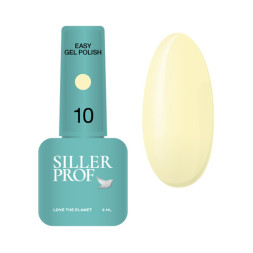 Гель-лак однофазний Siller Professional Easy Gel 10 жовтий 8 мл