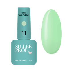Гель-лак однофазний Siller Professional Easy Gel 11 салатовий 8 мл