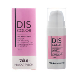 Профессиональная система удаления краски с бровей ZOLA x Makarevich Discolor Emulsion 1 10 мл