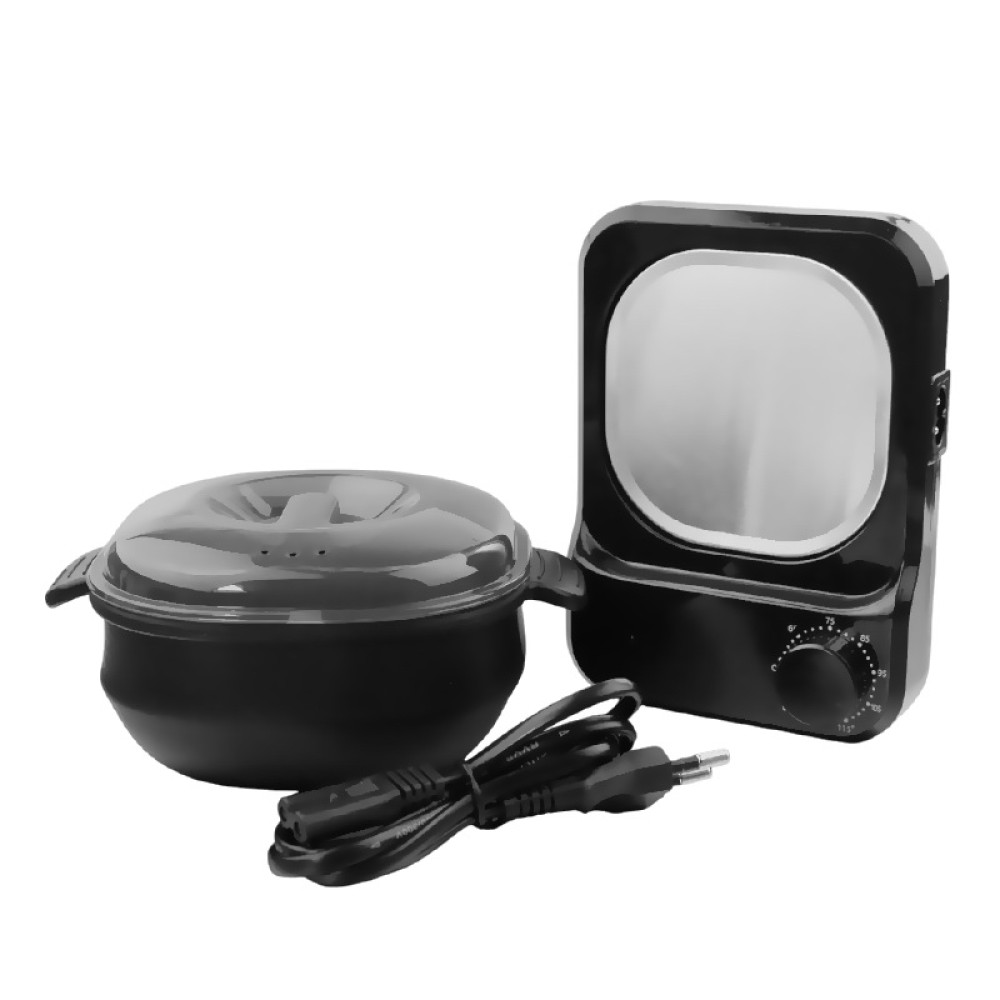 Воскоплав Wax Warmer силиконовая чаша 300 мл цвет черный