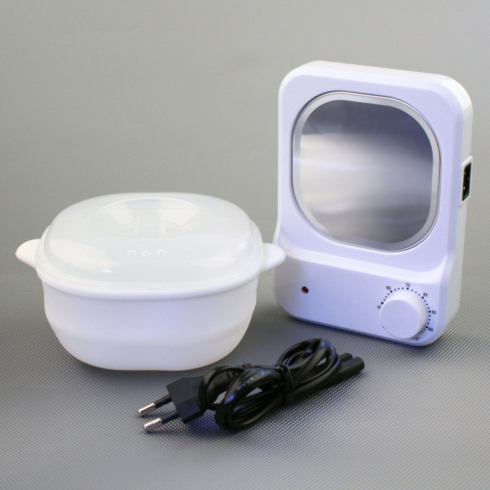 Воскоплав Wax Warmer силиконовая чаша 300 мл цвет белый