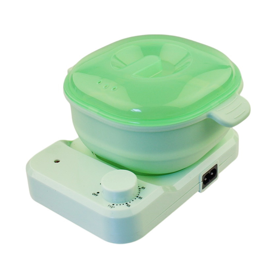 Воскоплав Wax Warmer силиконовая чаша 300 мл цвет зеленый