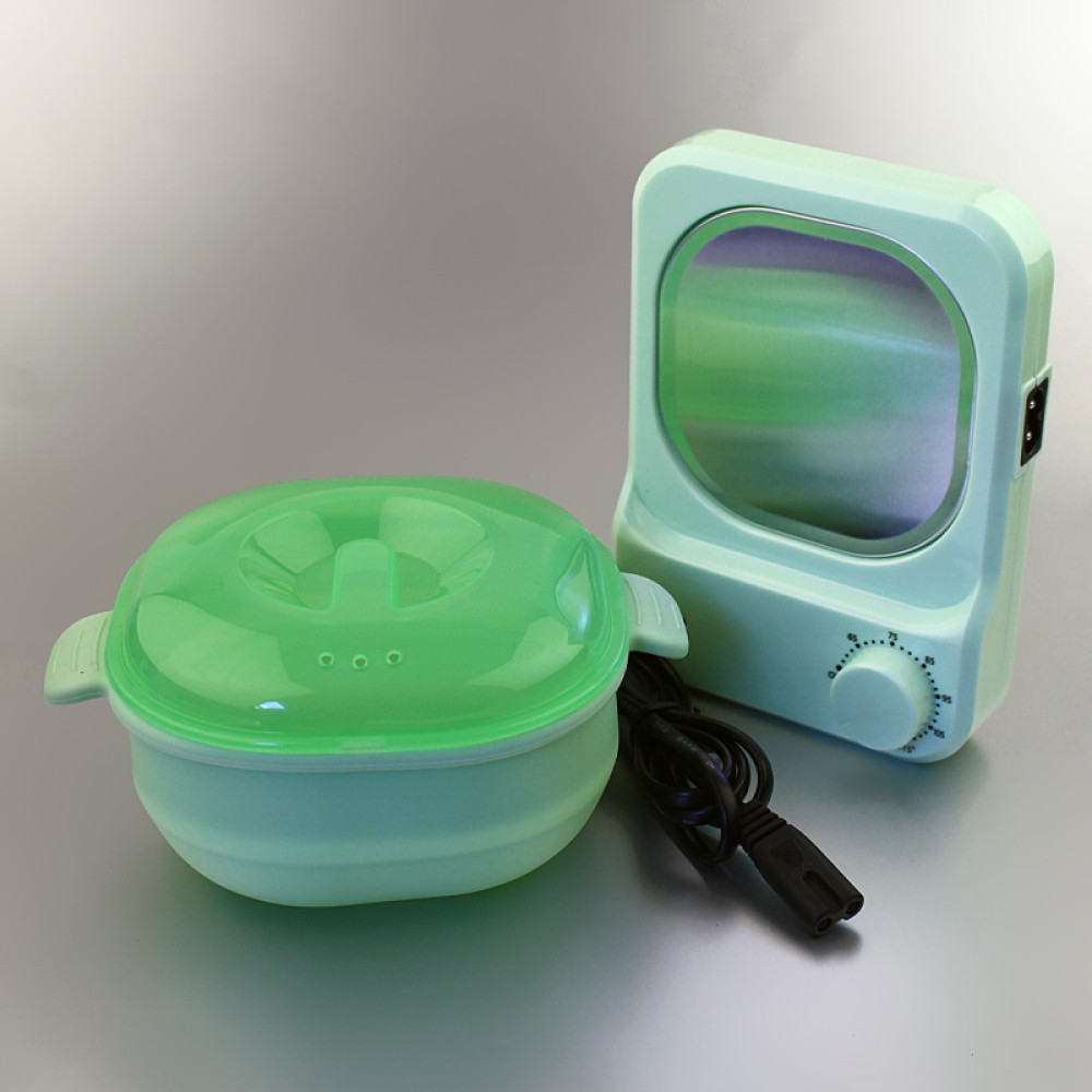 Воскоплав Wax Warmer силиконовая чаша 300 мл цвет зеленый