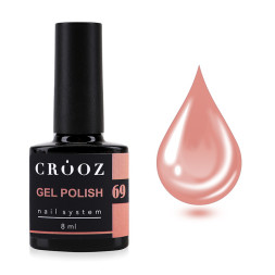Гель-лак Crooz 69 мандариновый 8 мл