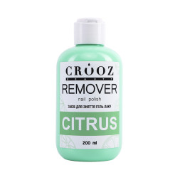 Средство для удаления гель-лака Crooz Remover Nail Polish Citrus 200 мл