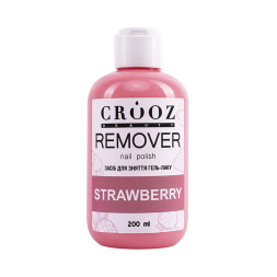 Средство для удаления гель-лака Crooz Remover Nail Polish Strawberry 200 мл