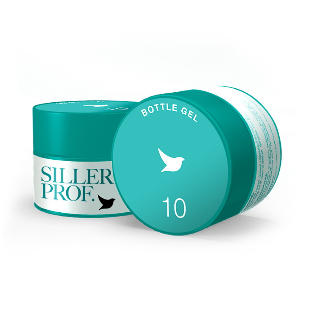 Гель Siller Professional Bottle Gel 010 в баночке молочный 15 мл