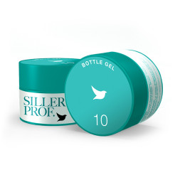 Гель Siller Professional Bottle Gel 010 в баночке молочный 15 мл