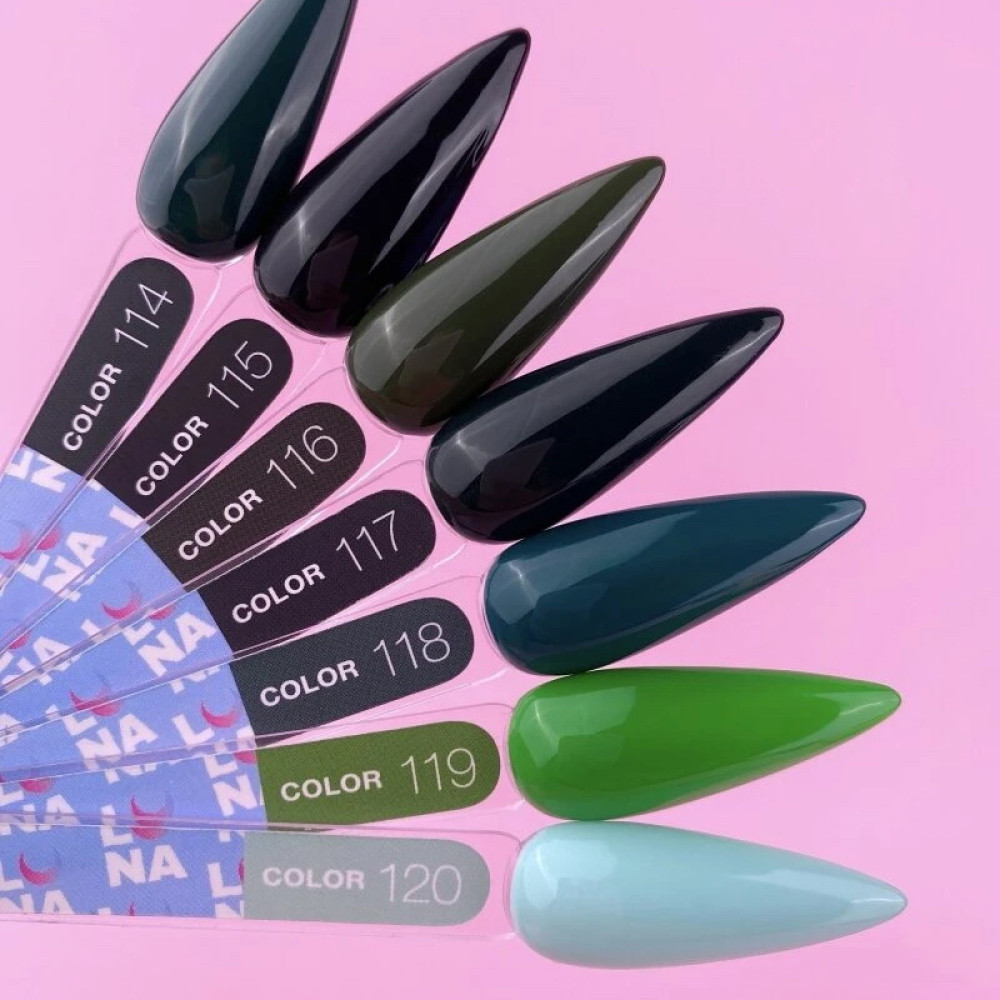 Гель-лак Luna Color Gel 119 весняний зелений 13 мл