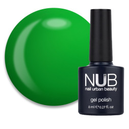 Гель-лак NUB 266 Green Mist весенний зеленый 8 мл