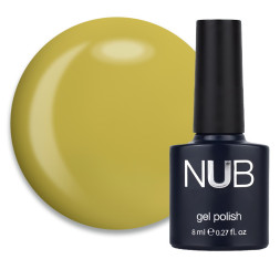 Гель-лак NUB 268 Golden Spice мягкий желтый 8 мл