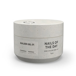 Гель будівельний Nails Of The Day Builder Gel 01 прозорий 15 мл