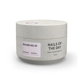 Гель будівельний Nails Of The Day Builder Gel 03 ніжно–рожевий 15 мл