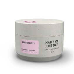 Гель будівельний Nails Of The Day Builder Gel 11 світло-рожевий 15 мл
