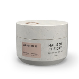 Гель будівельний Nails Of The Day Builder Gel 23 холодний нюдовий 15 мл