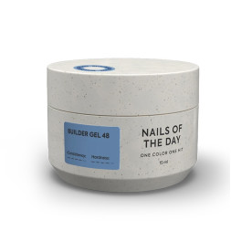 Гель будівельний Nails Of The Day Builder Gel 48 блакитний 15 мл
