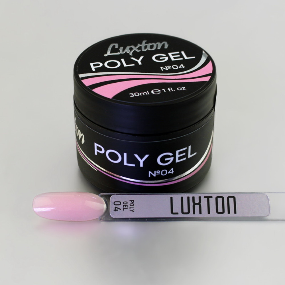 Полігель LUXTON Poly Gel 04 рожевий 30 мл