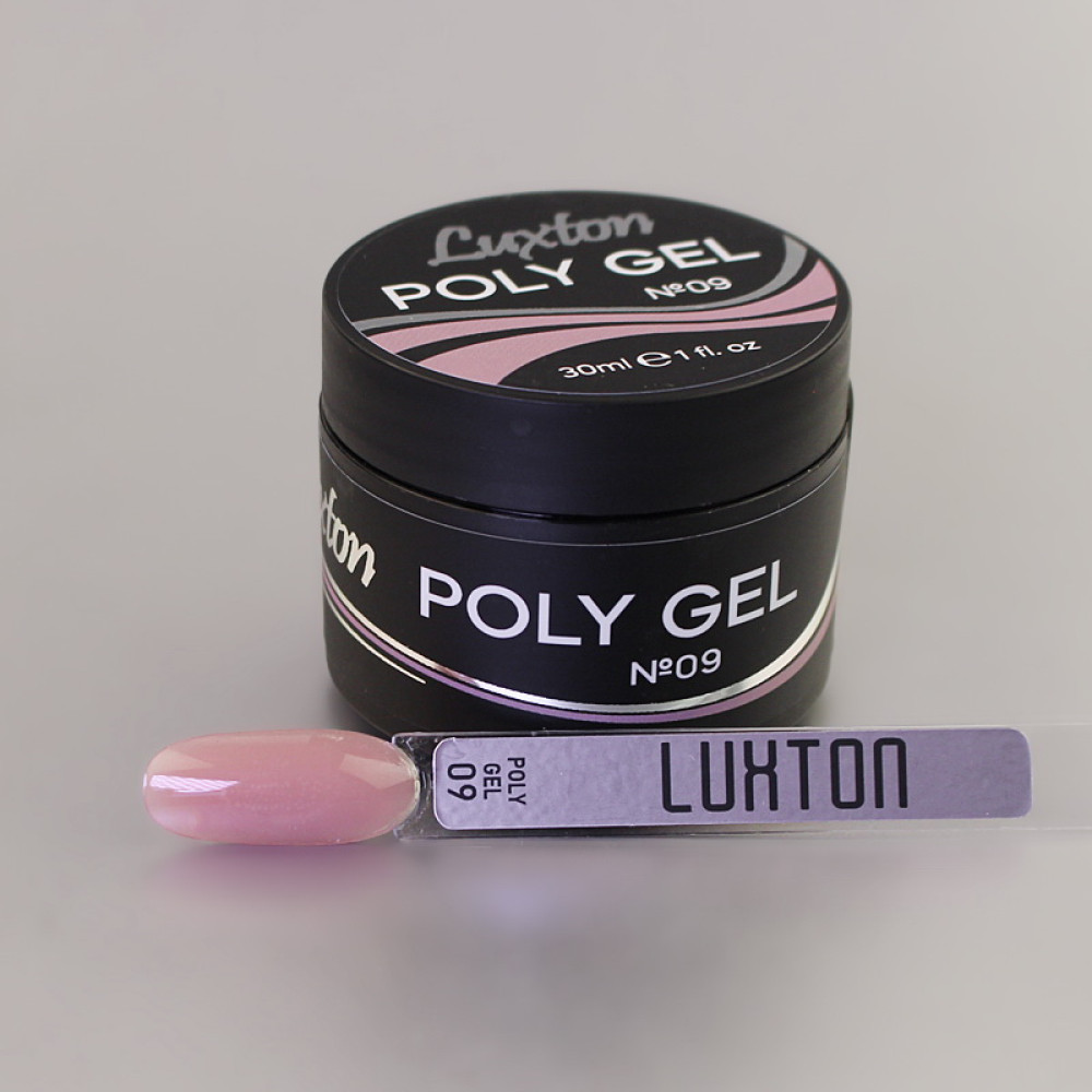 Полігель LUXTON Poly Gel 09 чайна троянда 30 мл