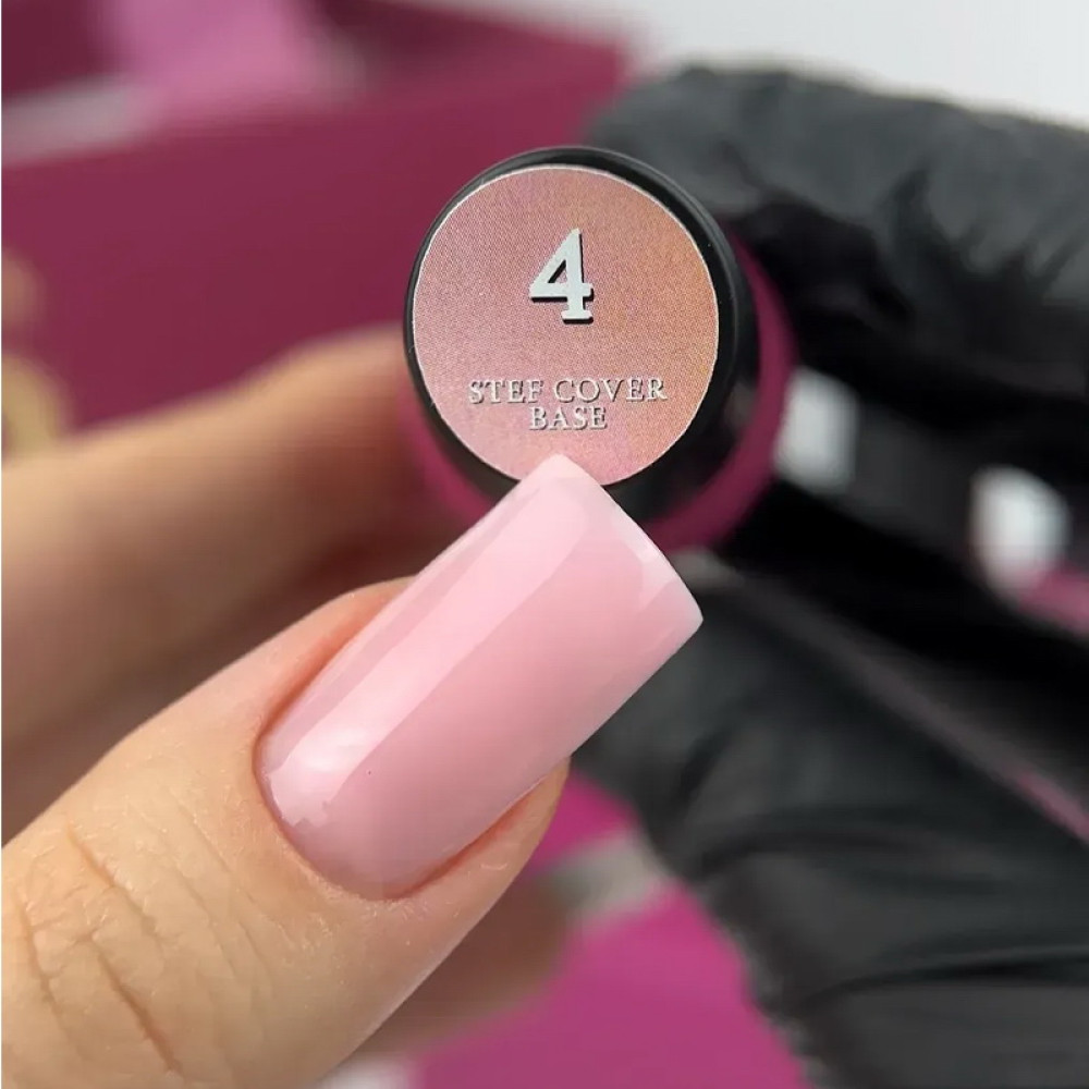 База камуфлирующая для гель-лака Steffani Cover Base 04 пастельный розовый 17 мл
