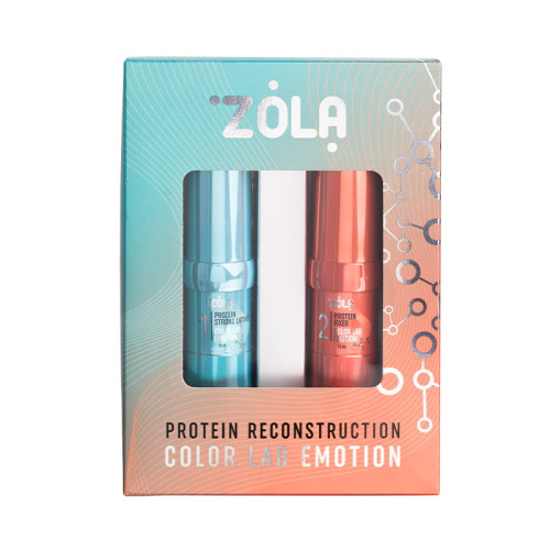 Набір складників для ламінування брів і вій ZOLA Brow&Lash Protein