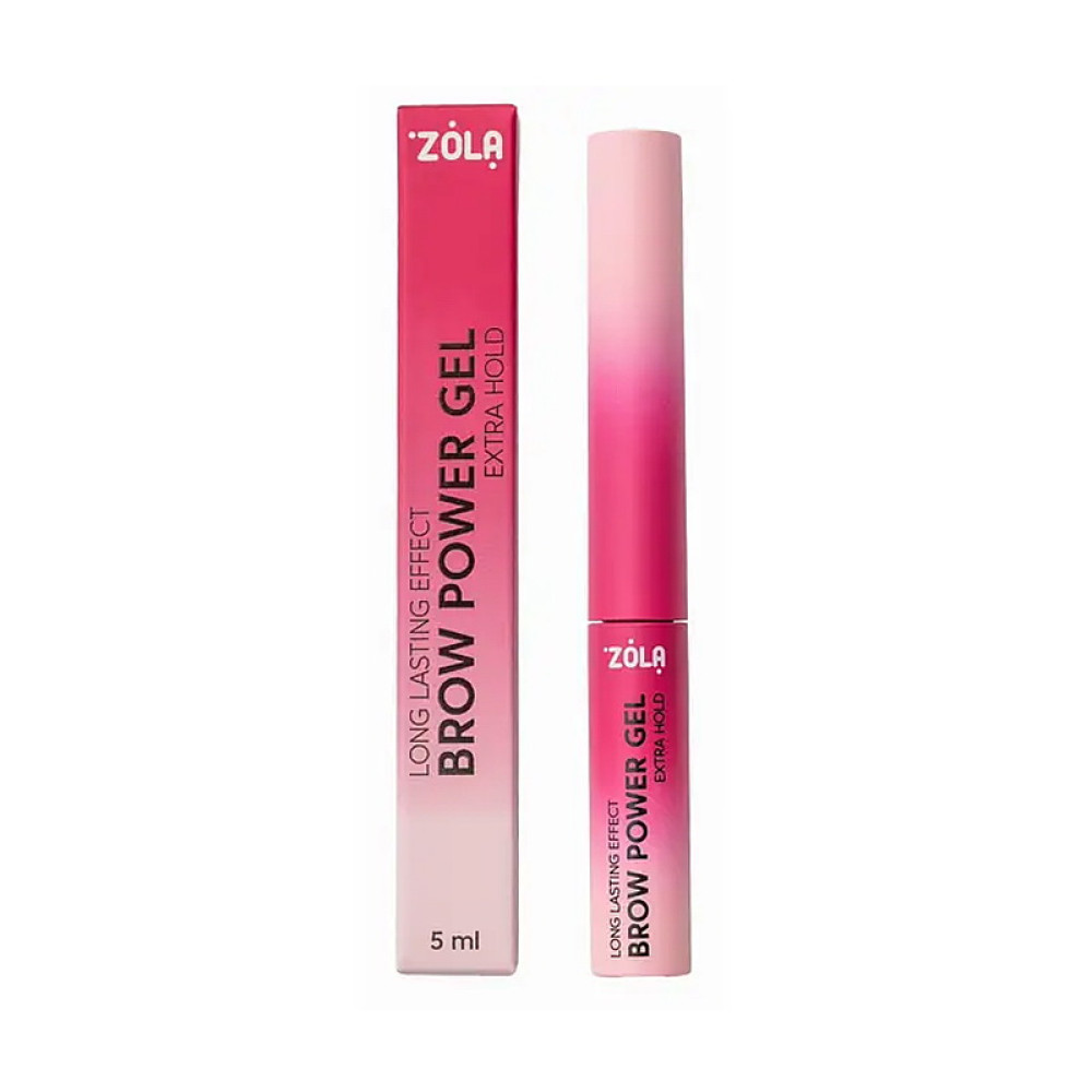 Фіксуючий гель для брів ZOLA Brow Power Gel Extra Hold 5 мл