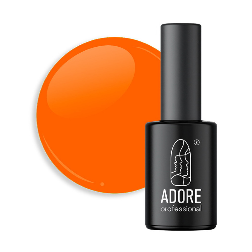 Гель-лак Adore Professional Neon Max Nn-05 Core неоновий яскраво-помаранчевий 8 мл