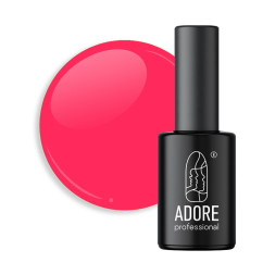 Гель-лак Adore Professional Neon Max Nn-08 Rush неоновий яскраво-червоний 8 мл