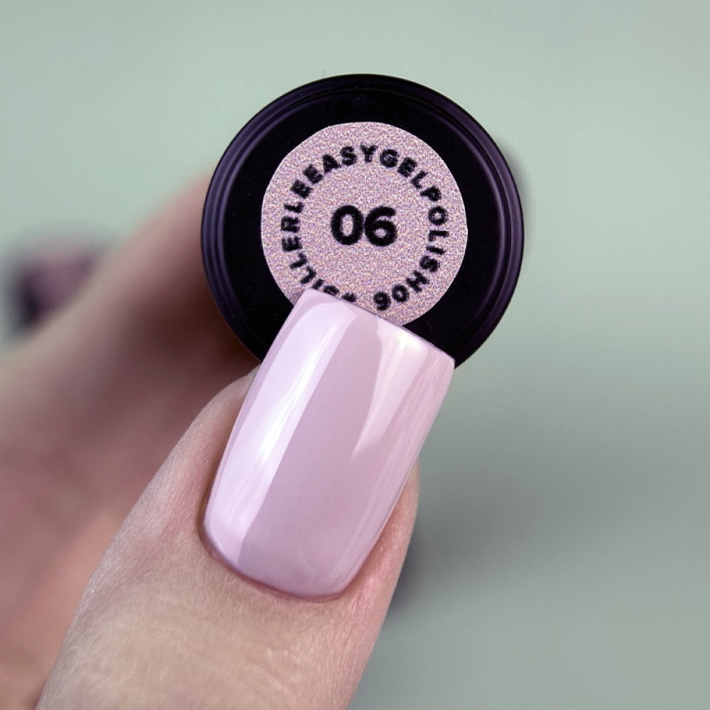 Гель-лак однофазний Siller Professional Easy Gel 06 світлий лілово-рожевий 8 мл