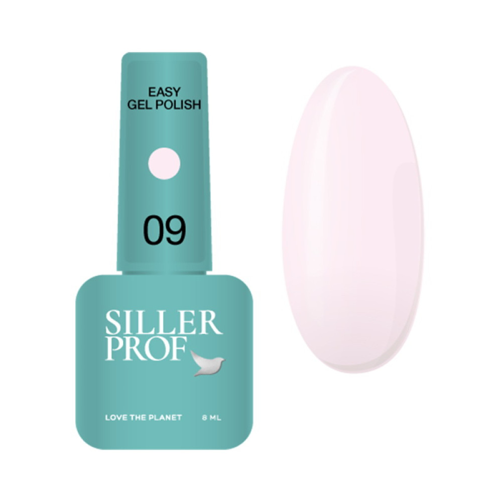 Гель-лак однофазний Siller Professional Easy Gel 09 персиково-рожевий 8 мл