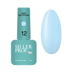 Гель-лак однофазний Siller Professional Easy Gel 12 ніжно-блакитний 8 мл