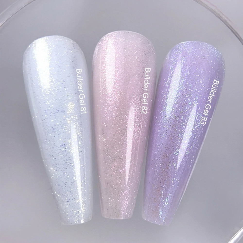 Гель будівельний Nails Of The Day Builder Gel 081 молочний з шимером 15 мл