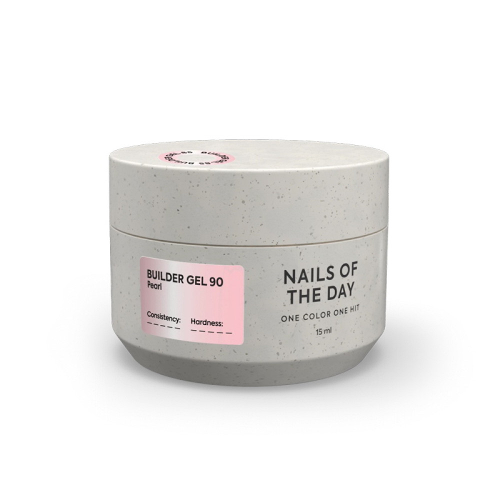 Гель строительный Nails Of The Day Builder Gel 090 жемчужный 15 мл
