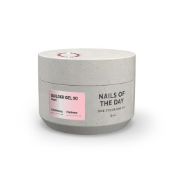 Гель будівельний Nails Of The Day Builder Gel 090 перлинний 15 мл