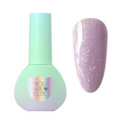 Рідкий гель You Are Cute Bottle Gel 08 для зміцнення та моделювання з шимером 5 мл
