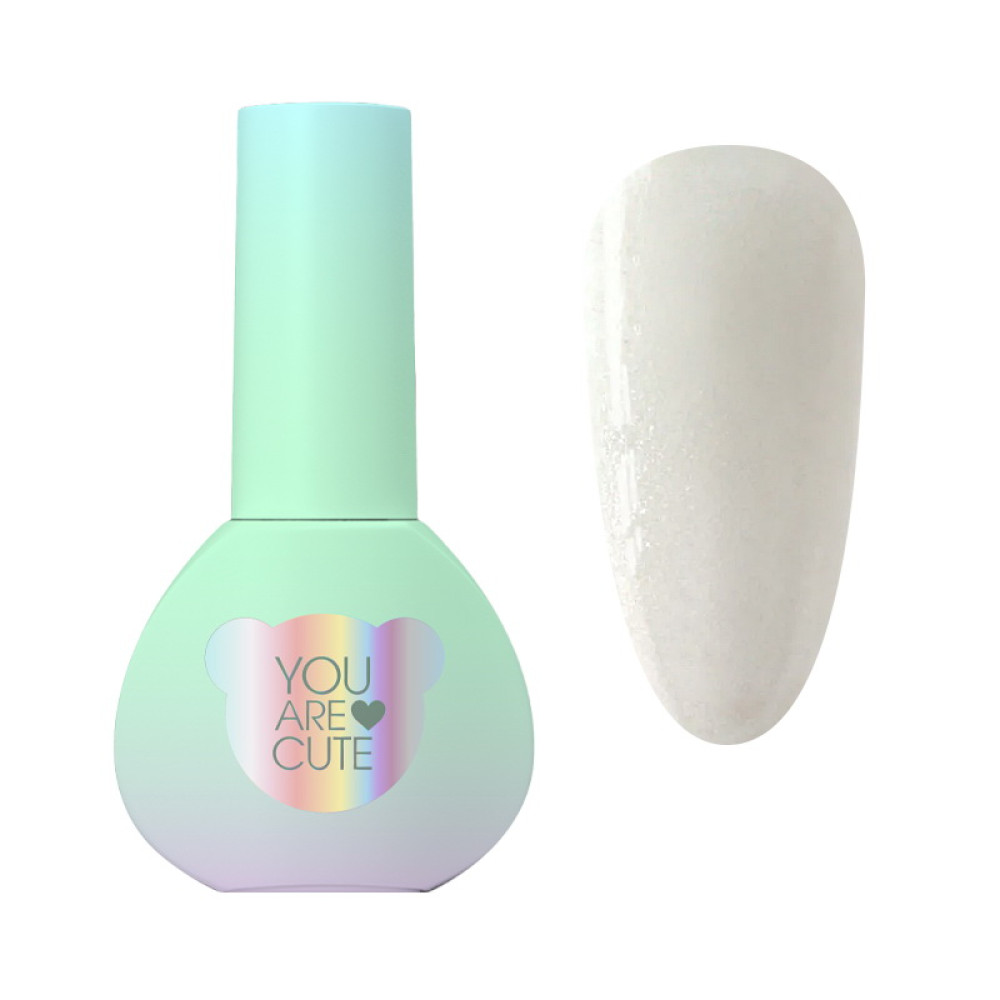 Рідкий гель You Are Cute Bottle Gel 13 для зміцнення та моделювання з шимером 5 мл