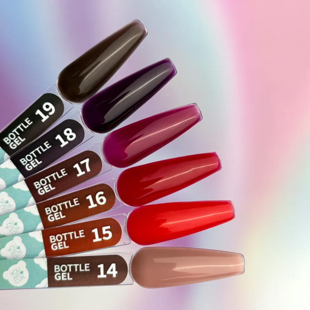 Рідкий гель You Are Cute Bottle Gel 14 для зміцнення та моделювання 5 мл