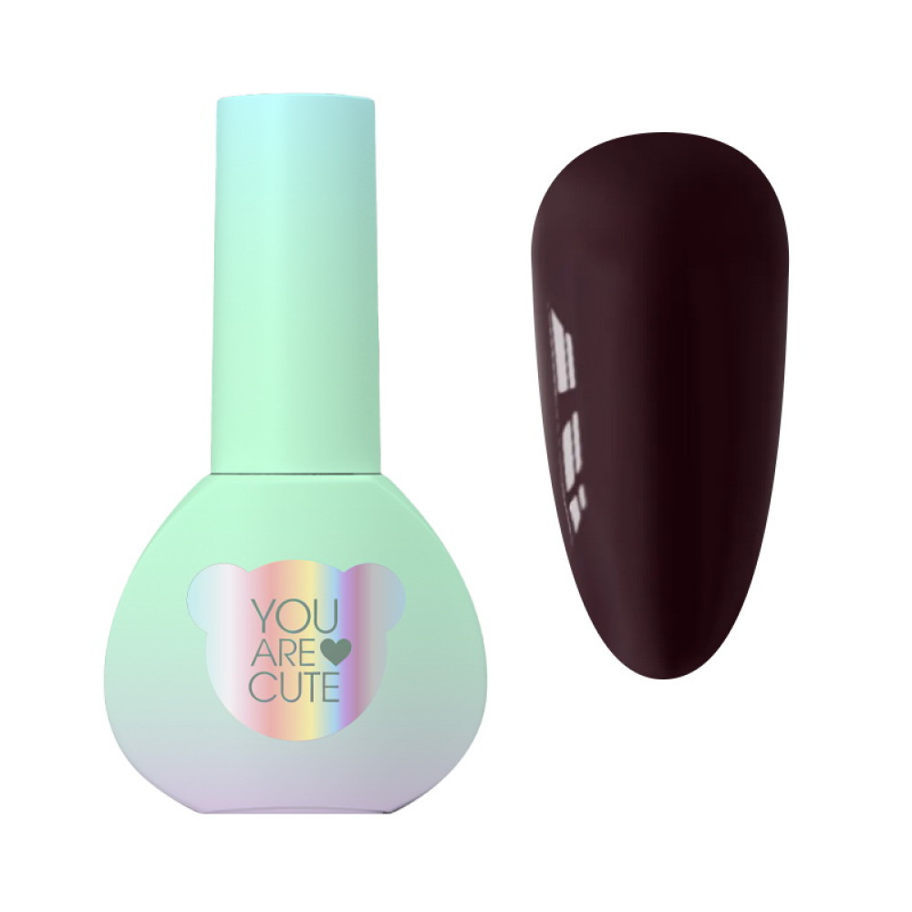 Гель-лак You Are Cute Color Gel 076 бордовий 5 мл