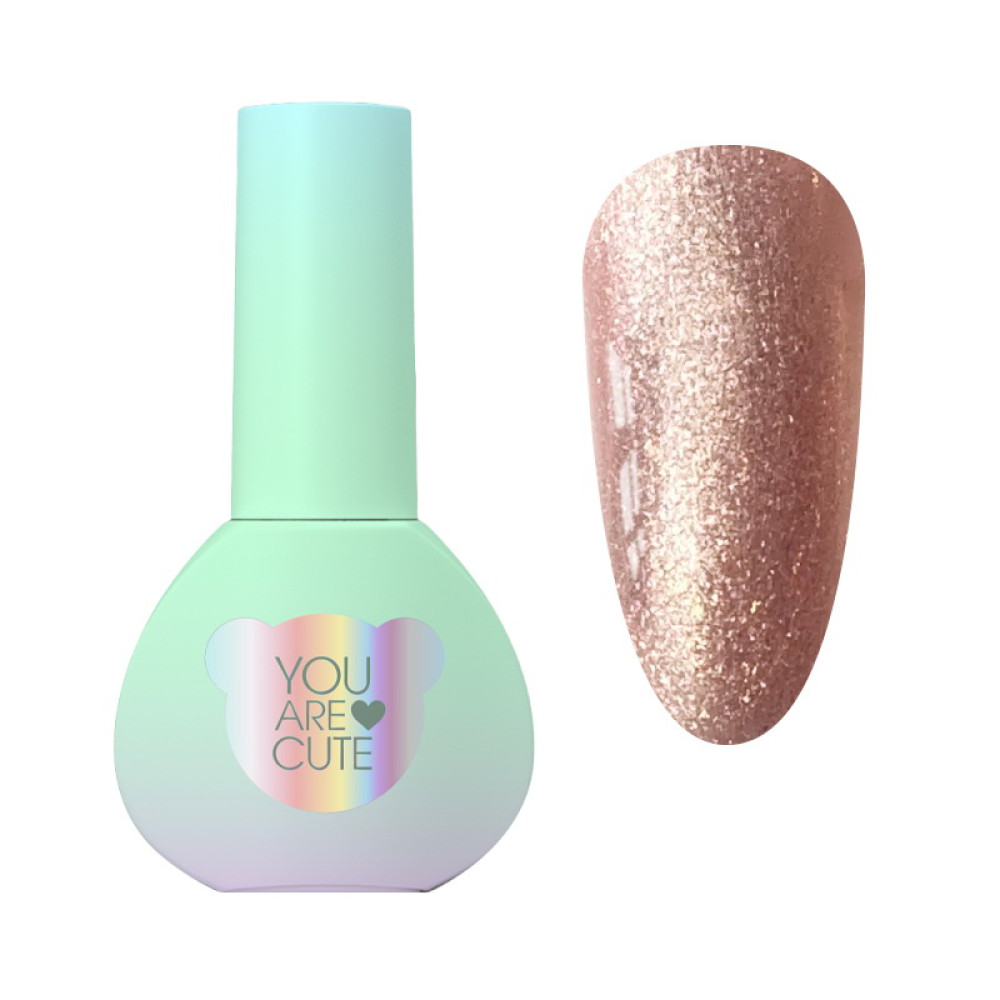 Гель-лак You Are Cute Color Gel 107 з шимером 5 мл