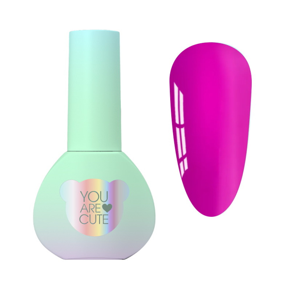 Гель-лак You Are Cute Color Gel 123 вітражний 5 мл