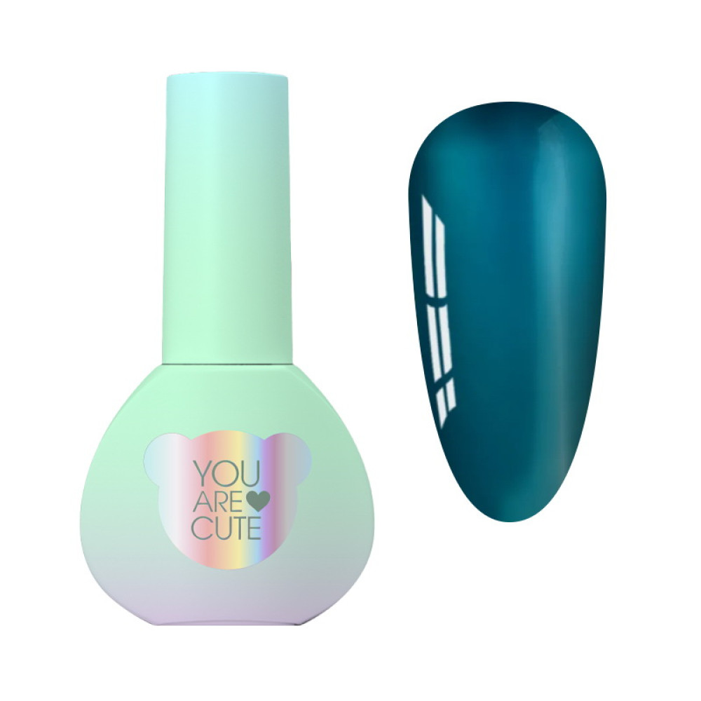 Гель-лак You Are Cute Color Gel 128 вітражний 5 мл