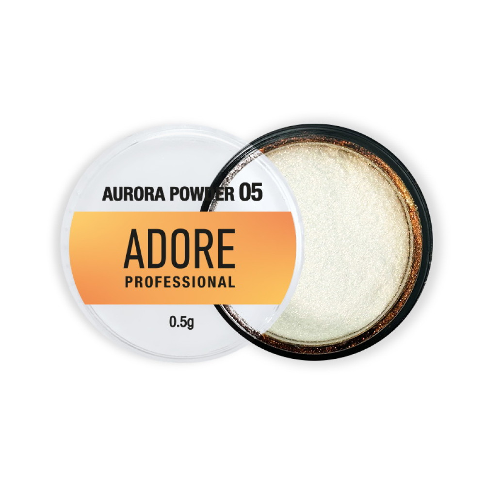 Втирання-хамелеон Adore Professional Aurora Powder 05 прозора сріблясто-блакитна 0.5 г
