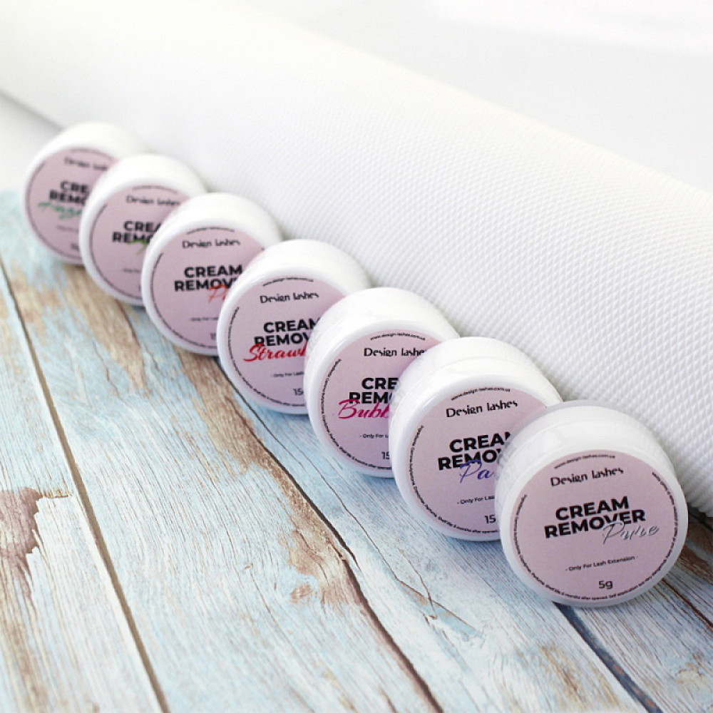 Ремувер для вій кремовий Design Lashes Cream Remover Pure без запаху 15 г