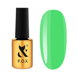 Рідкий акрил-гель F.O.X Aсryl Gel Bottle 029 для зміцнення та моделювання лаймовий 14 мл