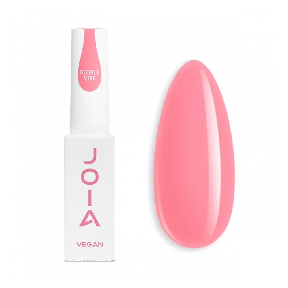Рідкий гель JOIA vegan PolyLiquid Gel Bubble Vibe для зміцнення та моделювання ніжно-рожевий 8 мл