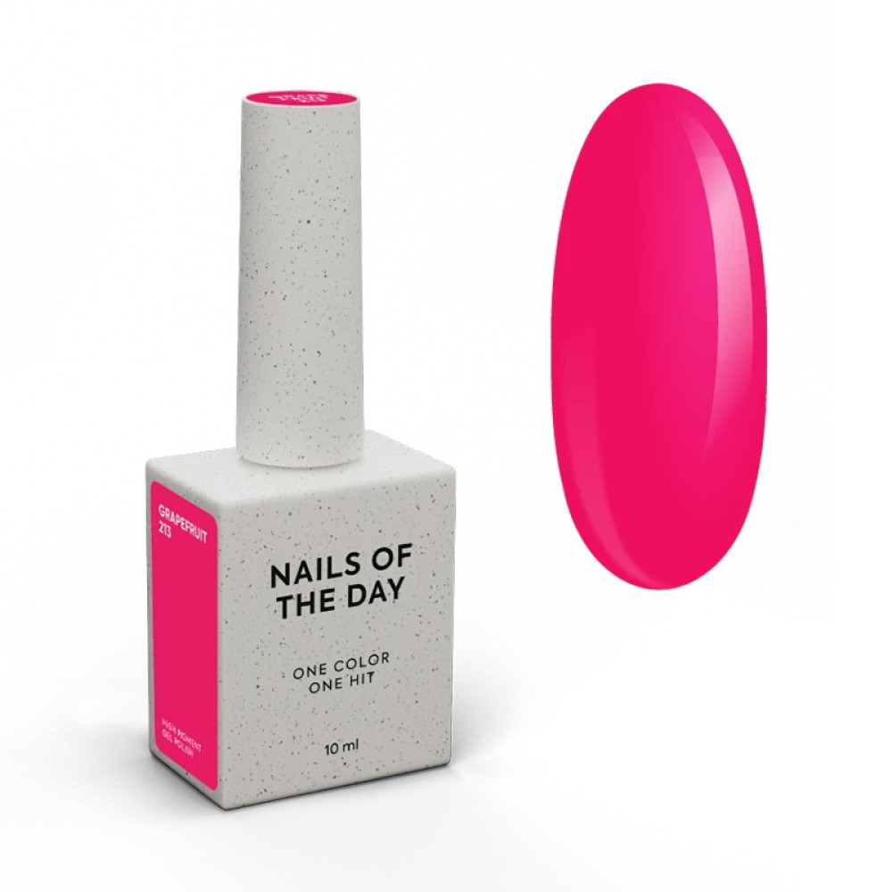 Гель-лак Nails Of The Day 213 Grapefruit неоново-малиновий 10 мл