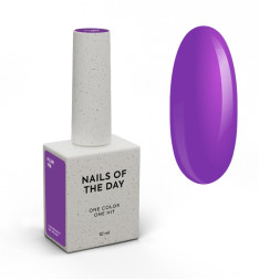 Гель-лак Nails Of The Day 198 Plum сливово-фиолетовый 10 мл