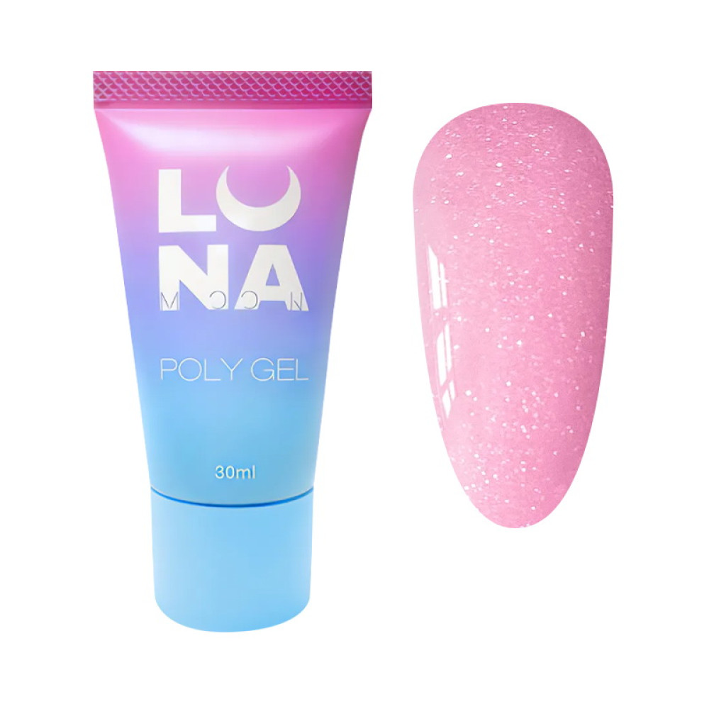Полигель Luna Poly Gel 16 с шиммером 30 мл