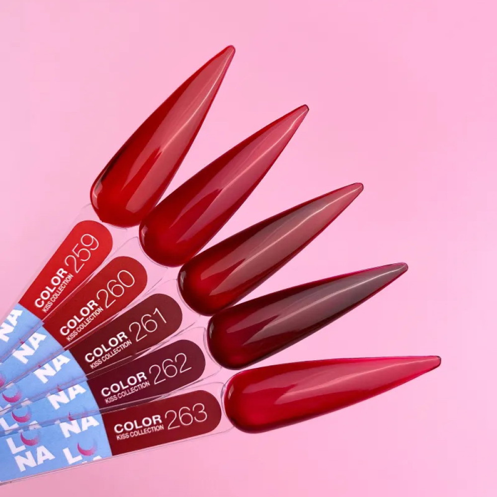 Гель-лак Luna Color Kiss 263 вітражний 8 мл